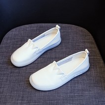 여성 소가죽 슬립온 여름용 박사이즈 여성 신발 225~260