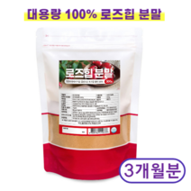 대용량 로즈힙 퓨레주스 분말 100% 폴란드산 가루 천연비타민 3개월분, 300g, 1개