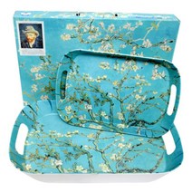 반고흐 아몬드꽃 핸들쟁반 2P _ 30690EA, 본상품선택, 본상품선택