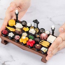 추모용 미니어처 납골당꾸미기 고급 제사상 차례상 1인상 2인상, 고급제사상-1인상