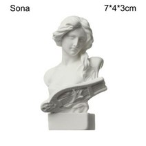 천사상 피규어 미니어처 신 미니 입상 석고 동상 그리스 신화 유명인 조각 드로잉 -165, Sona
