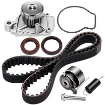 763767 Scitoo Timing Belt Water Pump Gaket Tensioner Kits Fits 20012005 for Honda Civic GX DX LX VP