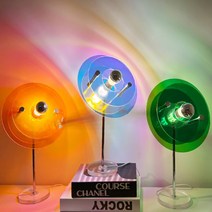 레트로 인테리어 단스탠드 3가지 컬러 180도 각도조절 가능, 오로라