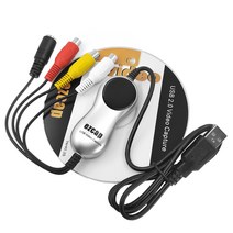 영상편집보드 ezcap usb 2.0 hd 비디오 캡처 tv dvd vhs dvr 변환, 협력사, 상자 없이
