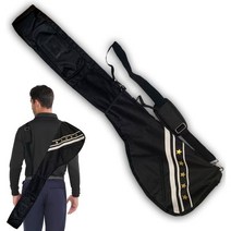 BRAMASOLE 골프 클럽용 일요일 가방 운반 남성 여성을 위한 검정색 경량 방수 연습장, Black