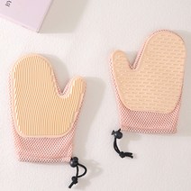 미란다 고양이 듀얼 그루밍 장갑 핑크, 1개