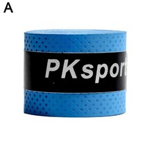 미끄럼 방지 스포츠 낚싯대 땀 밴드 오버 그립 배드민턴 테니스 라켓 테이프 R4G0 1 개, 03 Blue