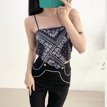 페이즐리 탑나시(캡 탈부착 가능)