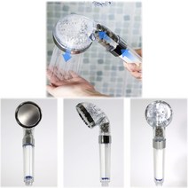 녹물필터 샤워기 수압상승샤워기 염소제거 맥반석 헤드교체 화장실 강력한 3단 절수 수압조절, 3단 필터 샤워기