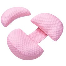 임산부 바디필로우 임신 베개 U 모양의 위한 출산 수면 지원 v 모양의 몸, 2