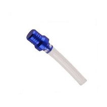 오토바이 가스 연료 캡 2 웨이 밸브 벤트 브리더 호스 튜브 모토 크로스 ATV 쿼드 먼지 핏 자전거 탱크 파이프, 해외 _파란