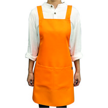동아유니폼 민자 앞치마 4종, 오렌지 x 1개