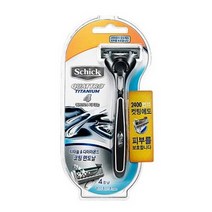 쉬크 쿼트로 티타늄 4중날 면도기, 본상품선택, 본상품선택