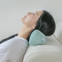 수면공감 경추 사이베개 목베개, 민트리프