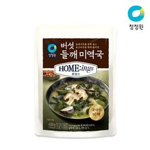 청정원 호밍스 버섯들깨미역국 450g, 기타, 기타