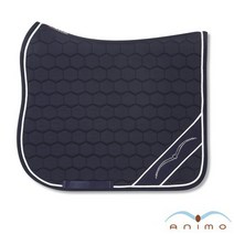 [ANIMO] WATO Dressage 스와로브스키 장식 마장마술 안장패드, 네이비