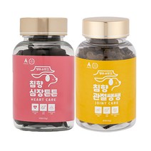 강아지 영양제 100g 댕이수랏간 침향 눈물뚝 피부&피모 심장튼튼 관절쌩쌩, 1개, 관절쌩쌩+심장튼튼