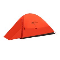 모비가든 4계절 백패킹 텐트 1-2인 초경량 텐트 1.15kg, UL1플러스, 레드