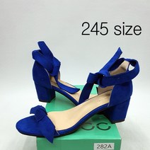[옥의 티 상품] YY&CC 아네트_구두 블루 245 size JK282A