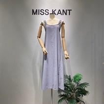 미스칸트 자수 숄더 원피스(KOOPL607)