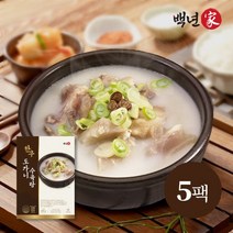 eTV 백년가 한우도가니수육탕 600g X 5팩(총 3kg), 1