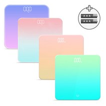소소 LED 디지털 스마트 체중계 그라데이션, 그린