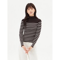 [국내 매장판] 탑텐 여성 에코소프트 립 모크넥 스웨터 MSD4EU2903 23 FW 638154