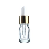 바른용기 투명 스포이드공병 유리 용기 [골드/화이트], 100ml, 100개