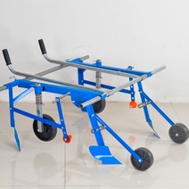 농기구 비닐피복기 비닐씌우기 멀칭기 바퀴 이동형, B.작업길이)0.3-1.5m