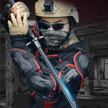 자기방어 호신용 3단봉 삼단봉 호신봉 무기 용품, (26 인치) 65cm 티타늄 블랙  + 1개