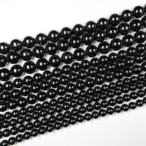 블랙 토르말린 원석 천연석 팔찌만들기 비즈공예 재료 부자재