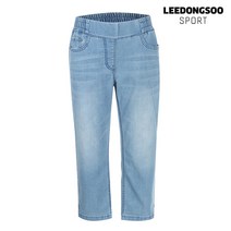 이동수스포츠 이동수 골프웨어 여성 여름 7부 데님 스카이블루 F9BDP4020-S1