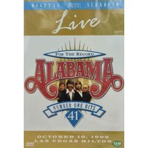 DVD 뮤직타이틀 알라바마 라이브 Alavama Live