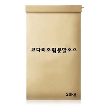 코다리조림용분말 20kg, 1개, 단품