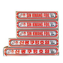 30M 쿠킹 호일 은박지 알루미늄 호일 정량 대용량 업소용, 1개