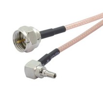 알루미늄 프로파일 3G USB 모뎀 케이블 CRC9 직각 스위치 SMA FMEF TNC 남성 여성 피그 테일 어댑터 RG316 와이어 커넥터, F male, 100cm, 05 F male_06 100cm