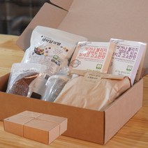 [미실란] 풍성한 하루꾸러미 선물세트 (유기농 발아현미 발아오색미 누룽지 미숫가루 시리얼)
