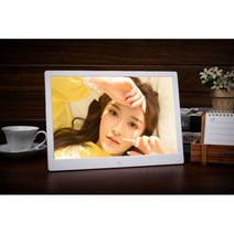 디지털액자 전자앨범 스마트액자 사진 휴대폰 7인치 모니터 광고 15인치 전자 영상 8인치, WHITE_EU 플러그