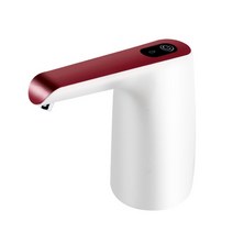 워터펌프 원터디스펜서 스마트워터디스펜서USB 충전 자동 휴대용 전기 냉수 병 디스펜서 4.5L/5L/75L/10L/, 02 Red