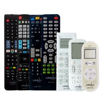어반일렉트로닉스 TV 냉 난방 에어컨 만능리모컨 삼성 LG BTV KT U플러스 셋톱박스 호환리모컨, UER-T09_LG TV리모컨