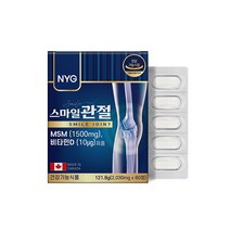 MSM 관절 영양제 엠에스엠 비타민D 연골 건강