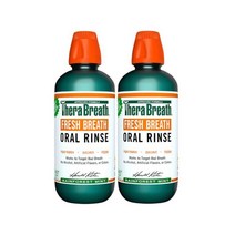 (473ml X 2병) 구강청결제 테라브레스 오랄린스 레인포레스트민트