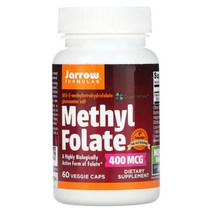 자로우 메틸 엽산 재로우 포뮬러스 활성형 엽산 400mcg 배지 캡슐 60정 메틸폴레이트