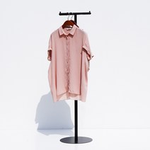 지엔 주문제작 심플 인테리어 자취방 튼튼한 의류매장 맞춤 철제 높이조절 옷걸이 봉 스탠드행거, 02. 빈티지 브론즈