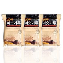 대주식품 20곡 미숫가루, 3개, 800g