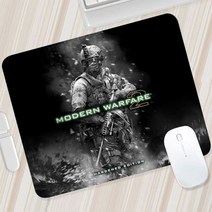 게이밍책상 pc방책상 콜오브 듀티 모던 워 페어 소형 마우스 패드 게임용 PC 게이머 매트 컴퓨터 사무실 노, 21 A21_01 LockEdge220x180x2mm