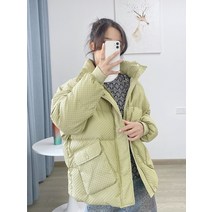 여자 퀄팅 숏패딩 오버핏 다운패딩 블랙프라이데이 22FW