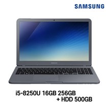 삼성전자 중고노트북 삼성노트북 NT551EAA i5-8250U 인텔 8세대 상태 좋은 노트북 15.6인치, WIN11 Pro, 16GB, 256GB, 코어i5 8250U, 나이트 차콜