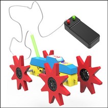 GW7D3D6F 전진후진 작동완구 4륜파워 과학교구 RC 몬스터트럭 트럭만들기