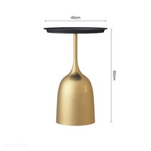 북유럽 사이드 테이블 철 침대 옆 가벼운 거실 심플 소파 미니 소형 소형 모던 코너, 34 I02 Table